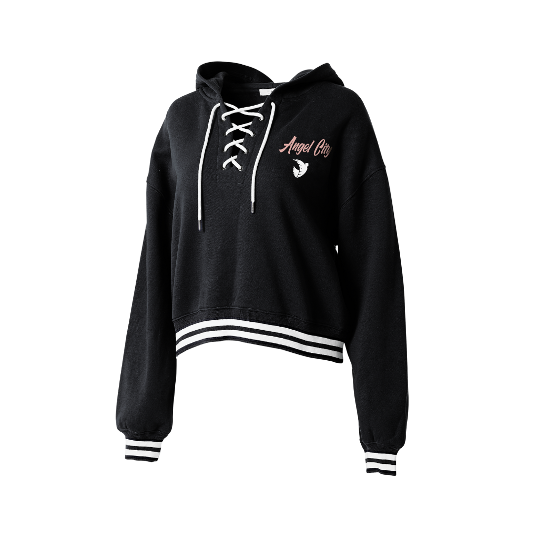 Lace 2025 up pullover