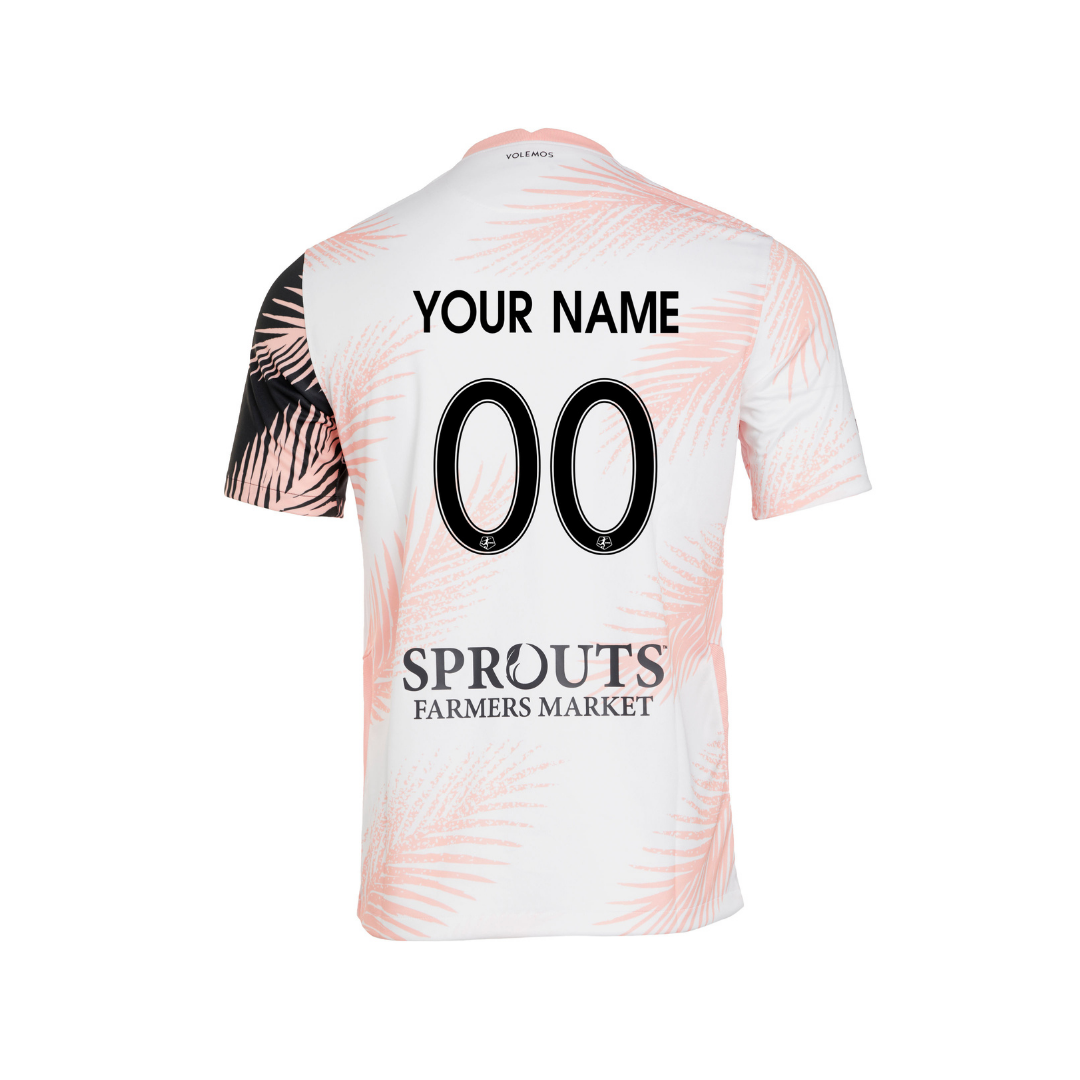principio triatlón Grande Angel City FC 2022 Unisex Nike Daylight Camiseta personalizada