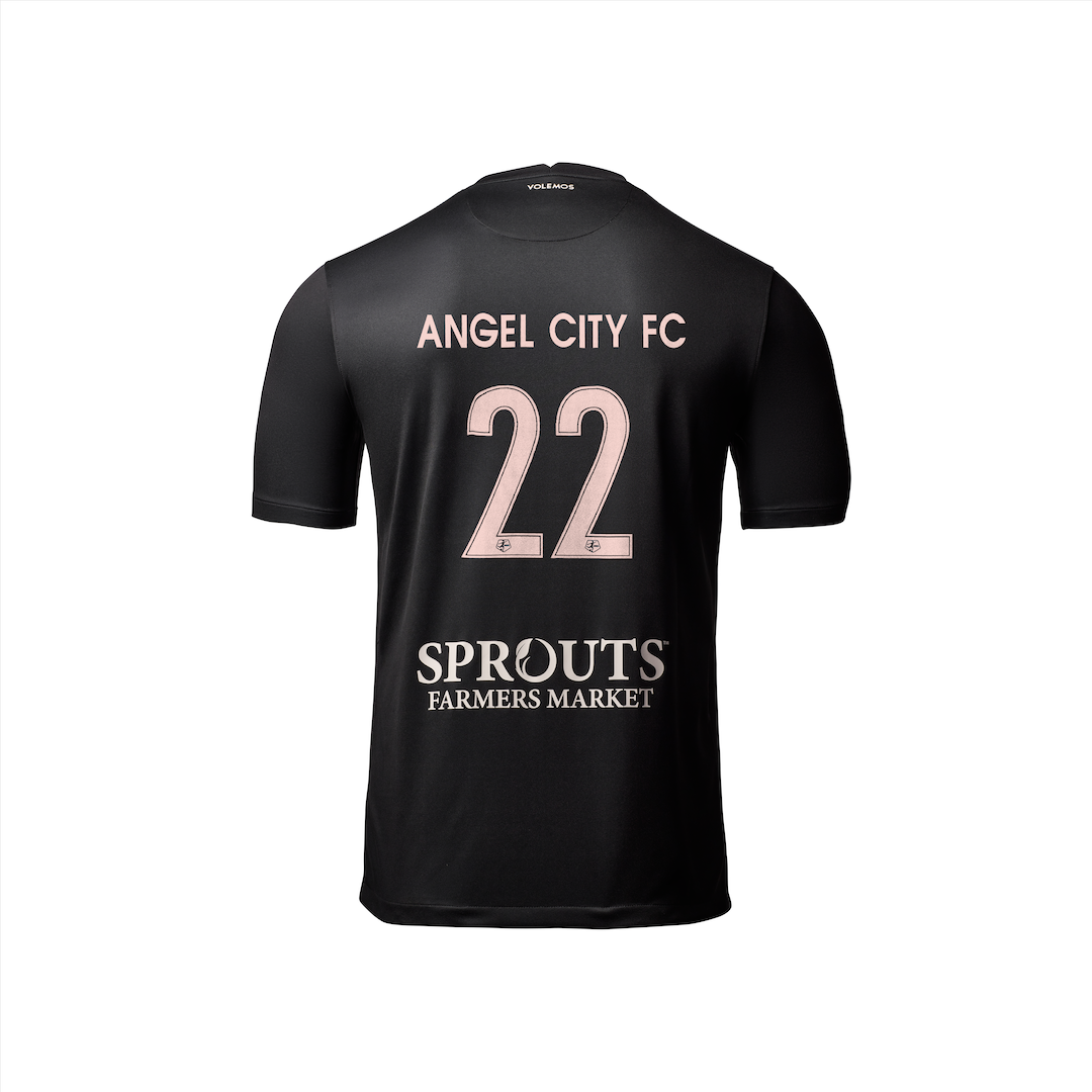 Bebida orientación Hora Camiseta Angel City FC 2022 Unisex Nike P22 Dawn