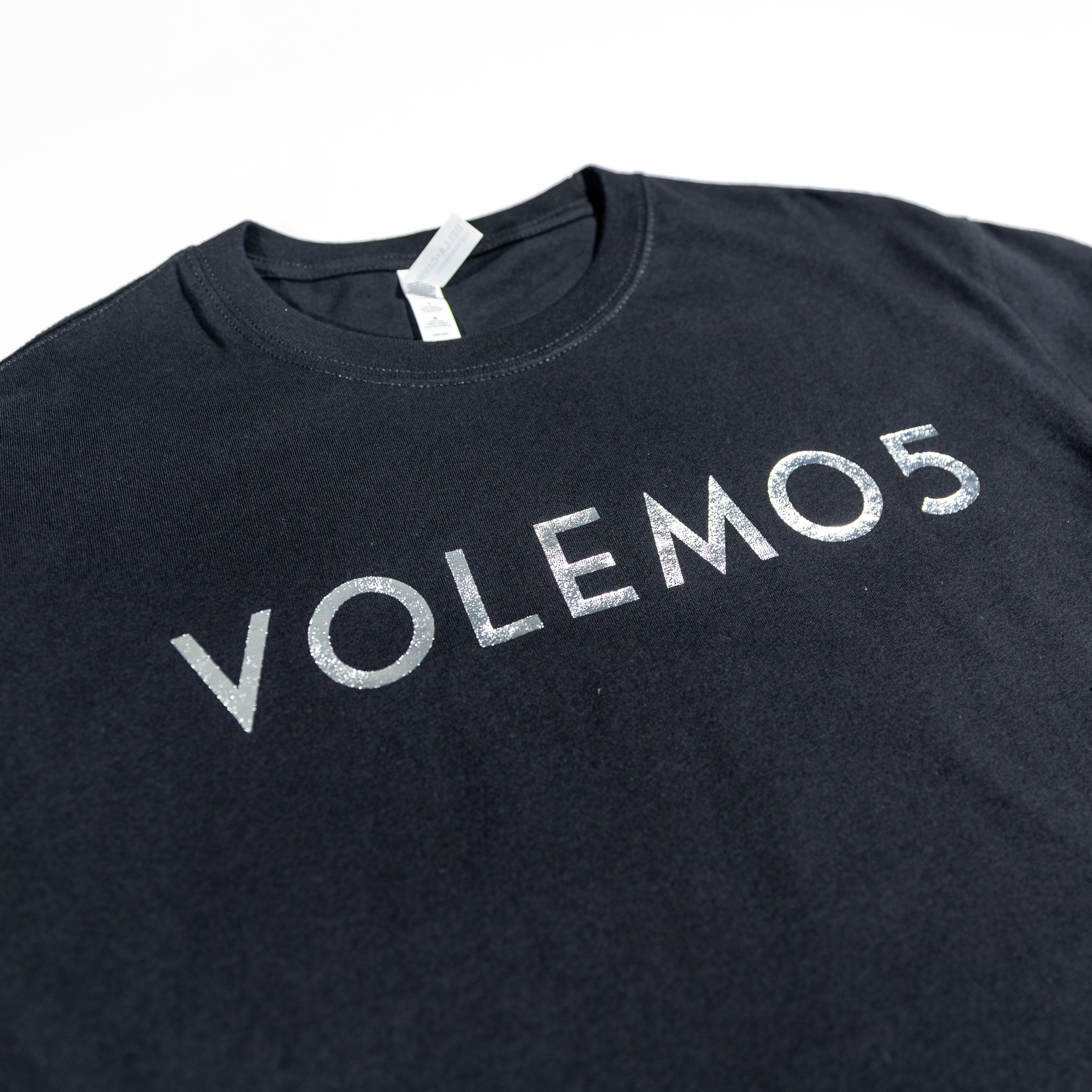 Angel City FC Unisex Metallic Volemos Black Short-Sleeve T-Shirt