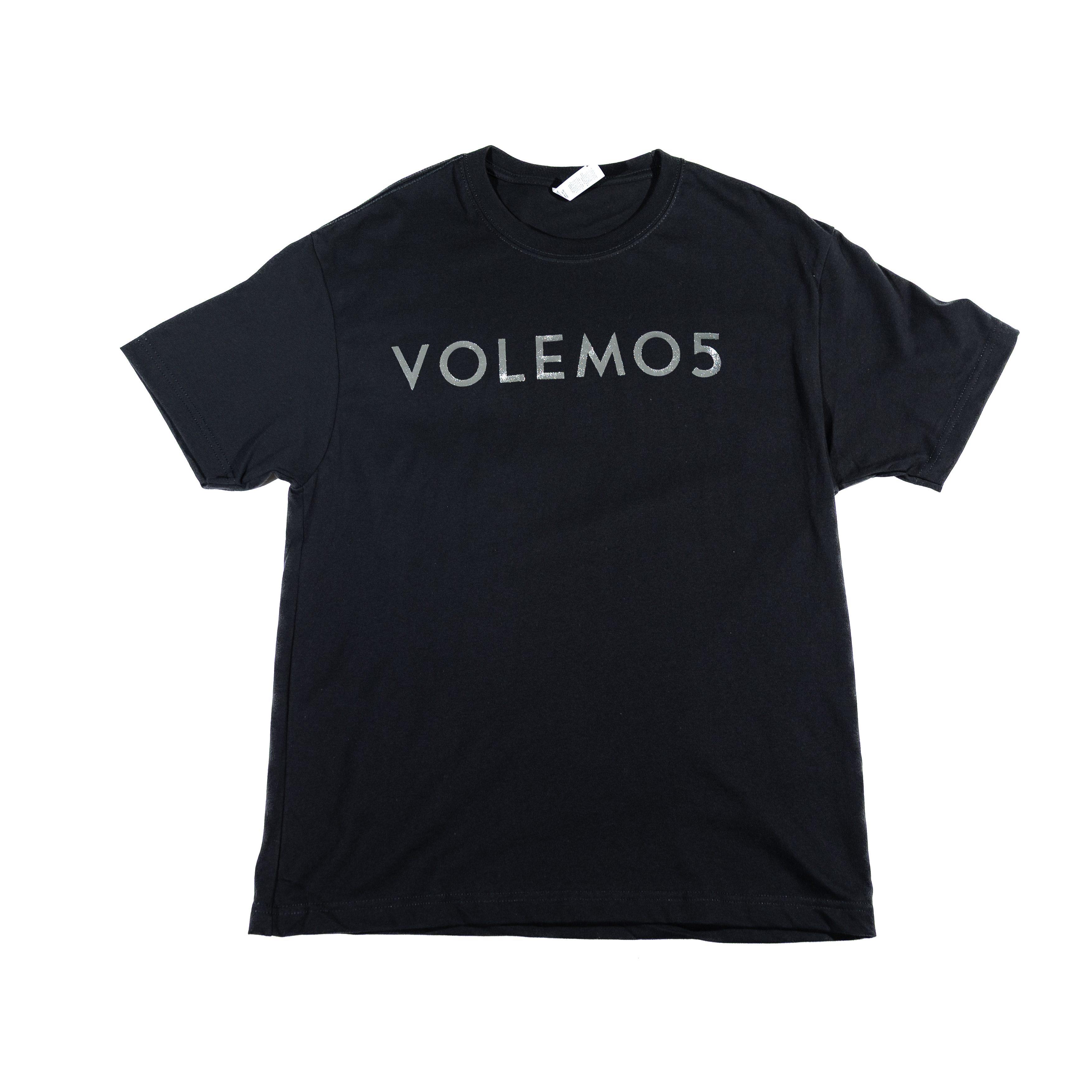 Angel City FC Unisex Metallic Volemos Black Short-Sleeve T-Shirt