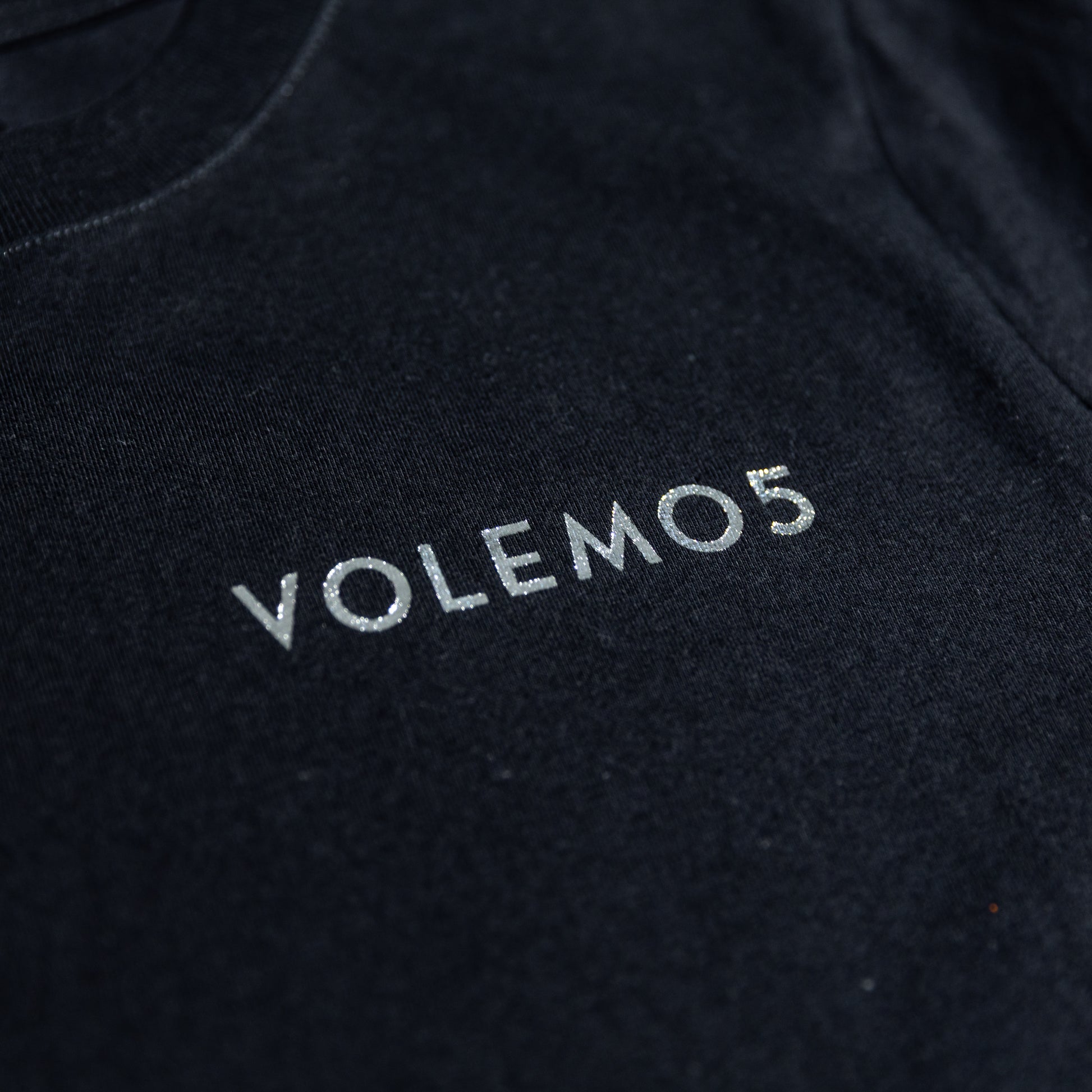 Angel City FC Women's Metallic Volemos Black Short-Sleeve T-Shirt