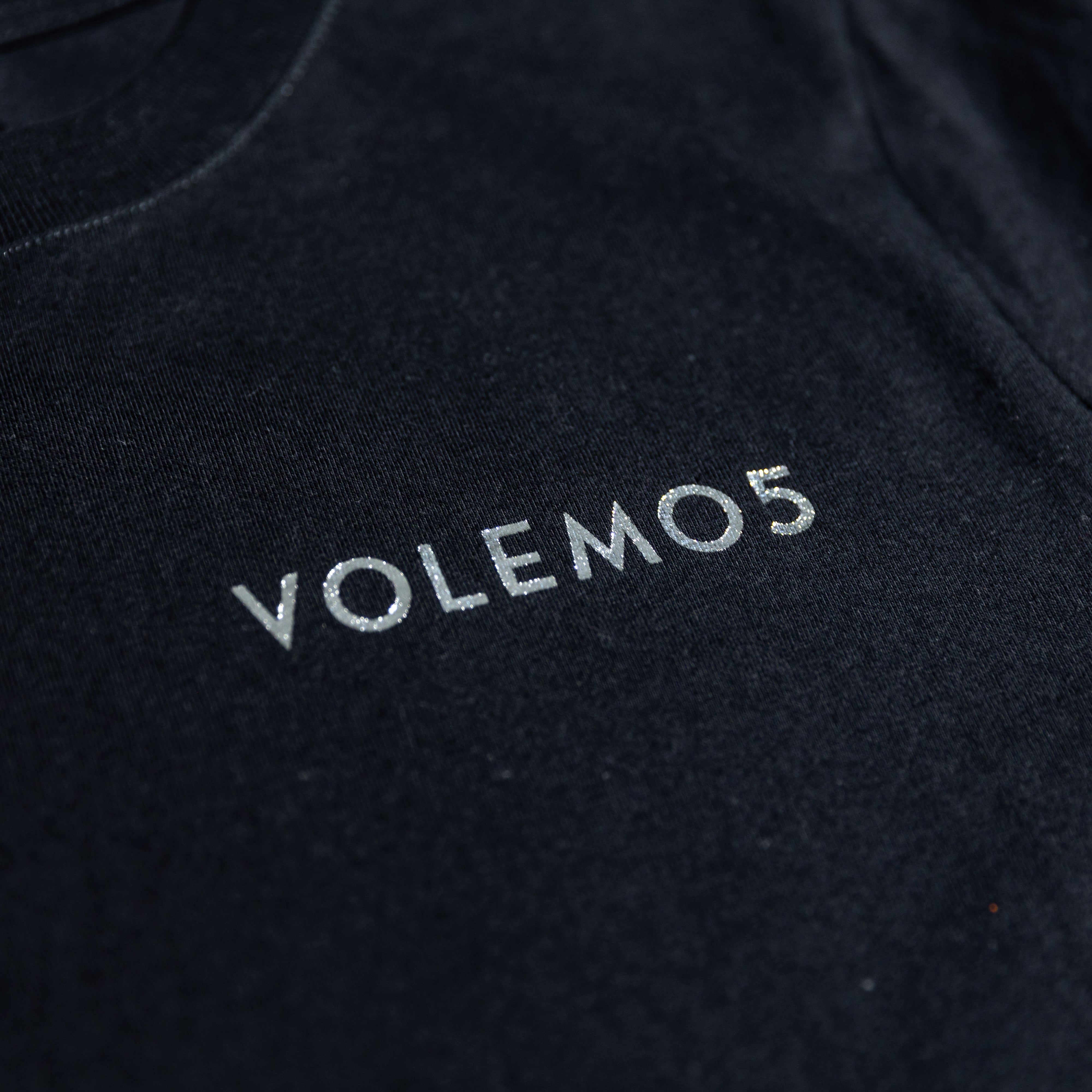 Angel City FC Women's Metallic Volemos Black Short-Sleeve T-Shirt