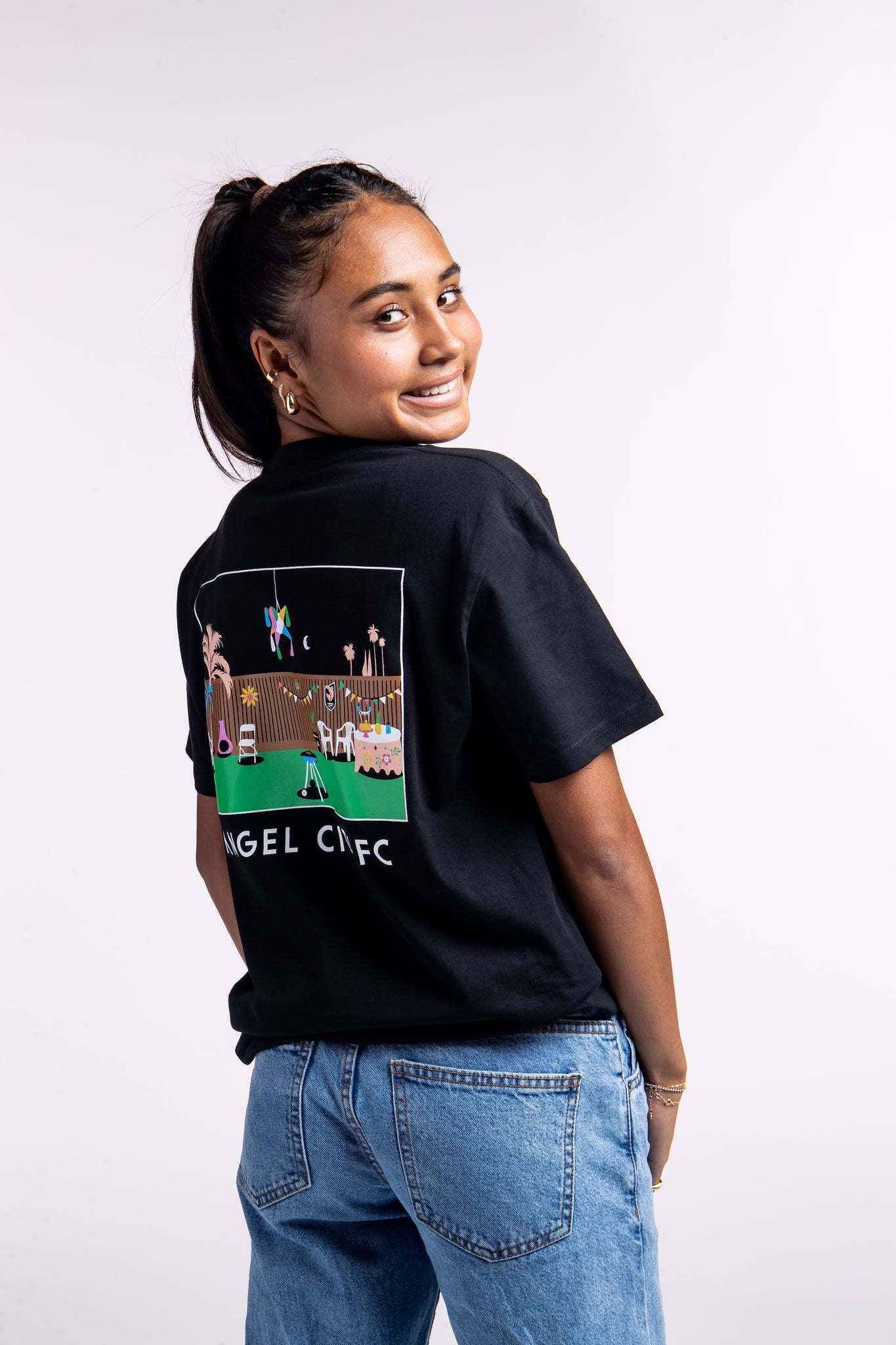 Angel City FC x Mel Depaz Unisex Celebración de Culturas 2023 T-Shirt