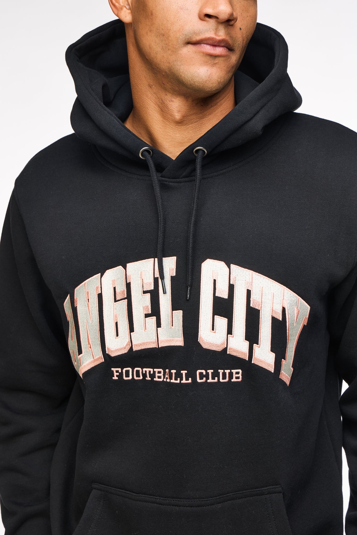 Angel City FC Unisex Varsity Black Hoodie