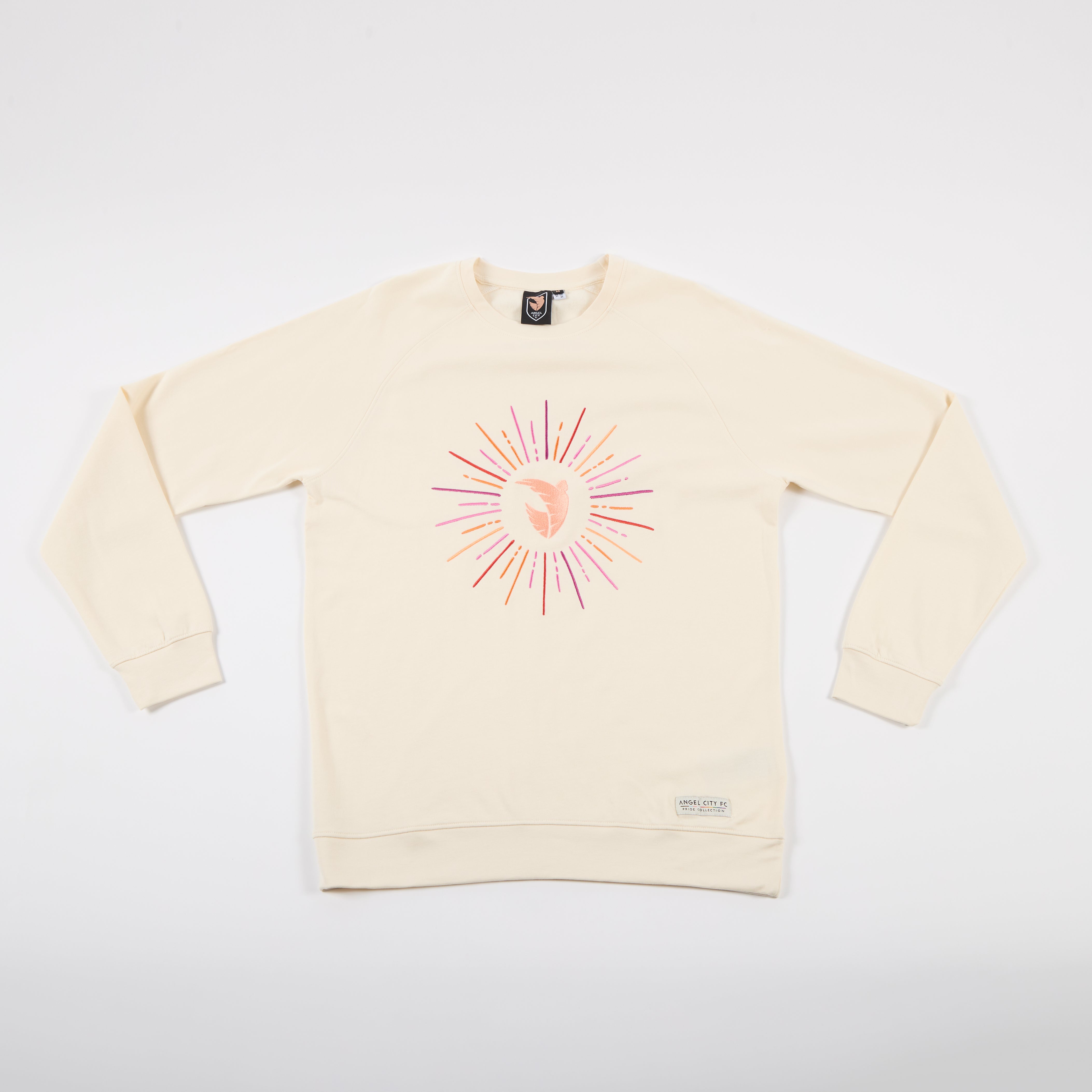 Angel City FC Unisex Pride Cream Crewneck