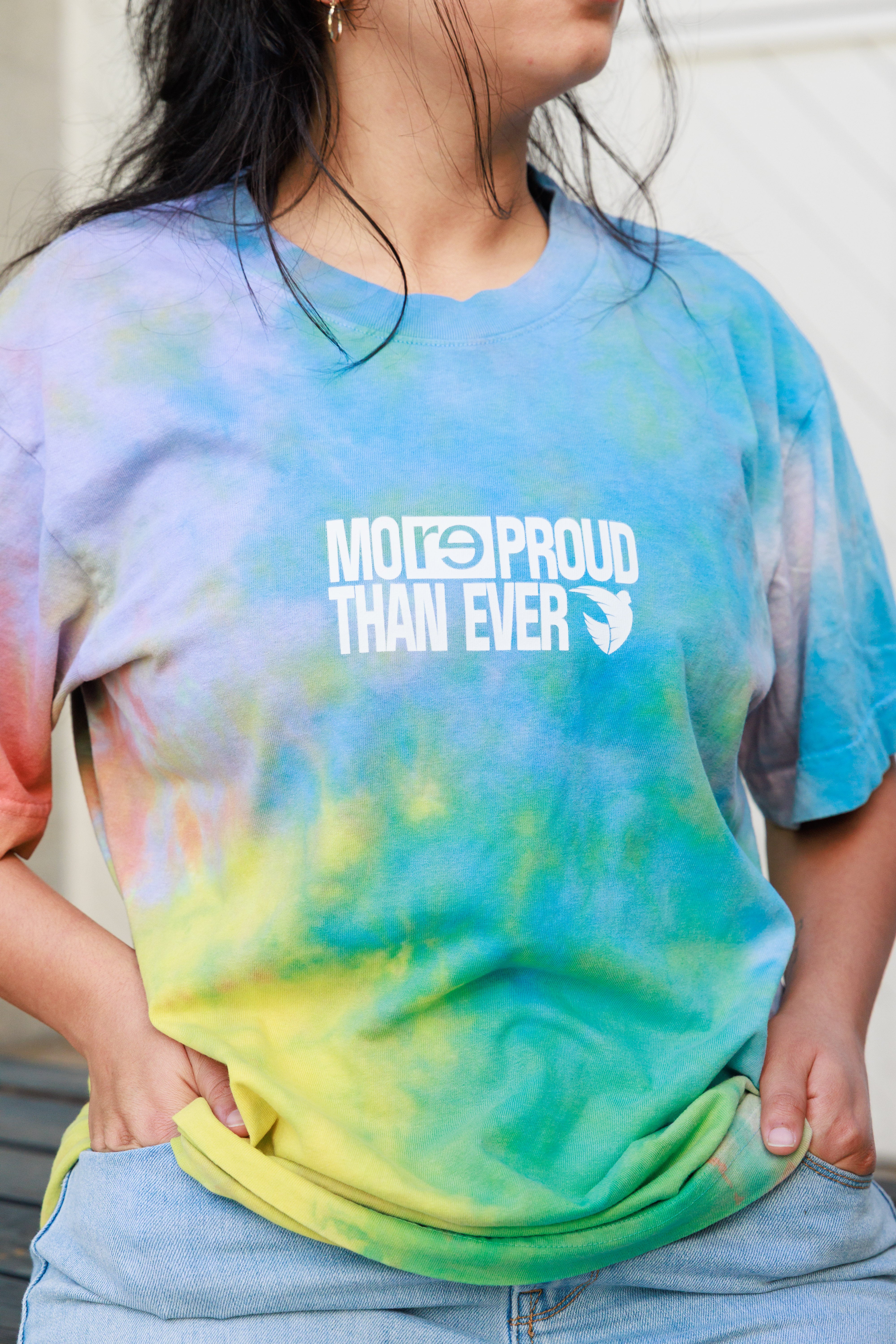 ACFC x re—inc "More Proud Than Ever" Pride Tie Dye T-Shirt