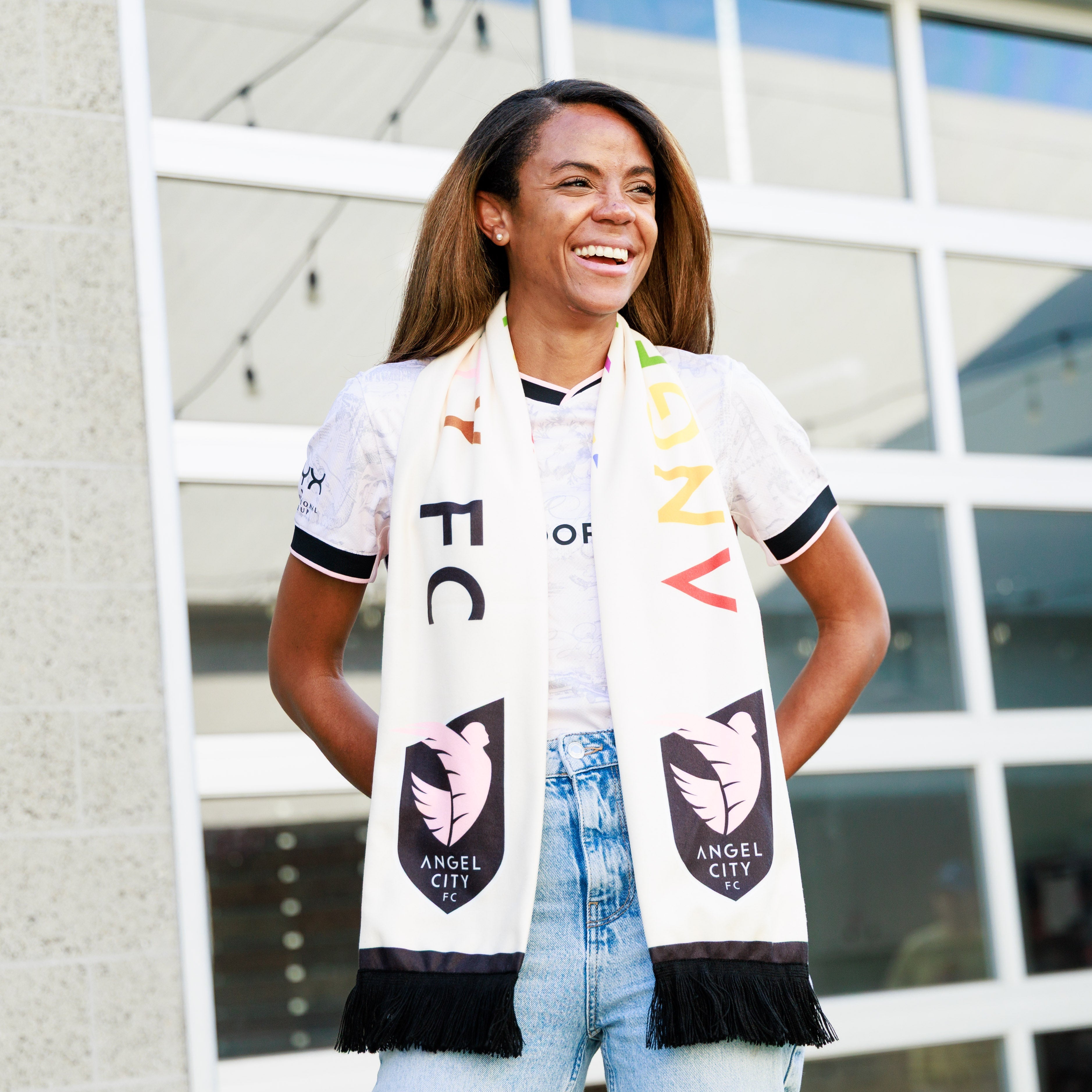 Angel City FC Pride Summer Scarf