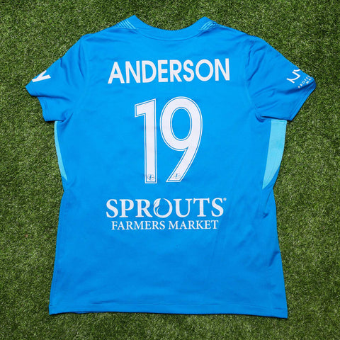 Angelina Anderson Angel City FC Match-Worn Goalkeeper Jersey