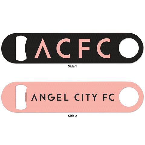 Angel City FC Wordmark Steel Bottle Opener