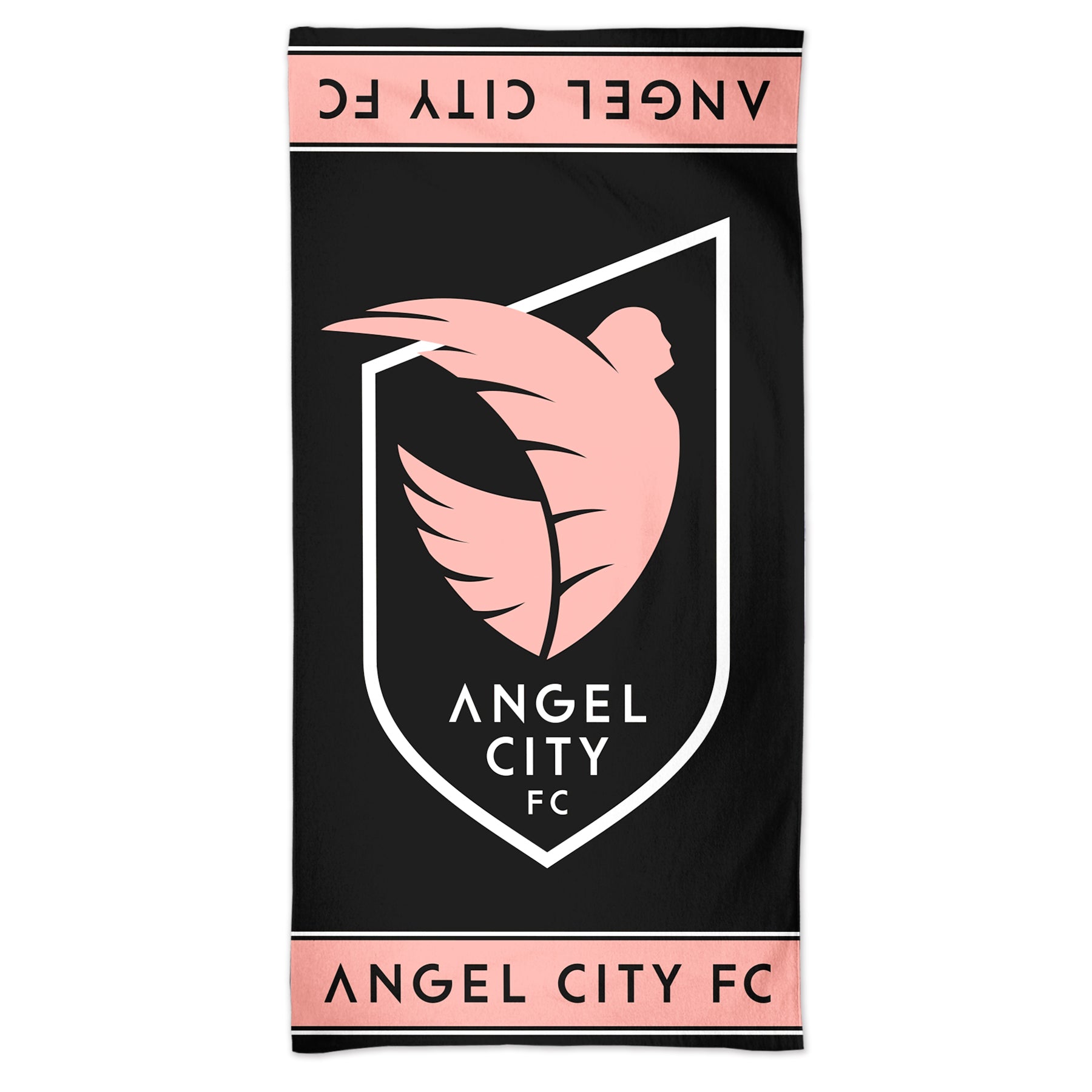 Angel City FC 30" x 60" Sublimated Crest Beach Towel