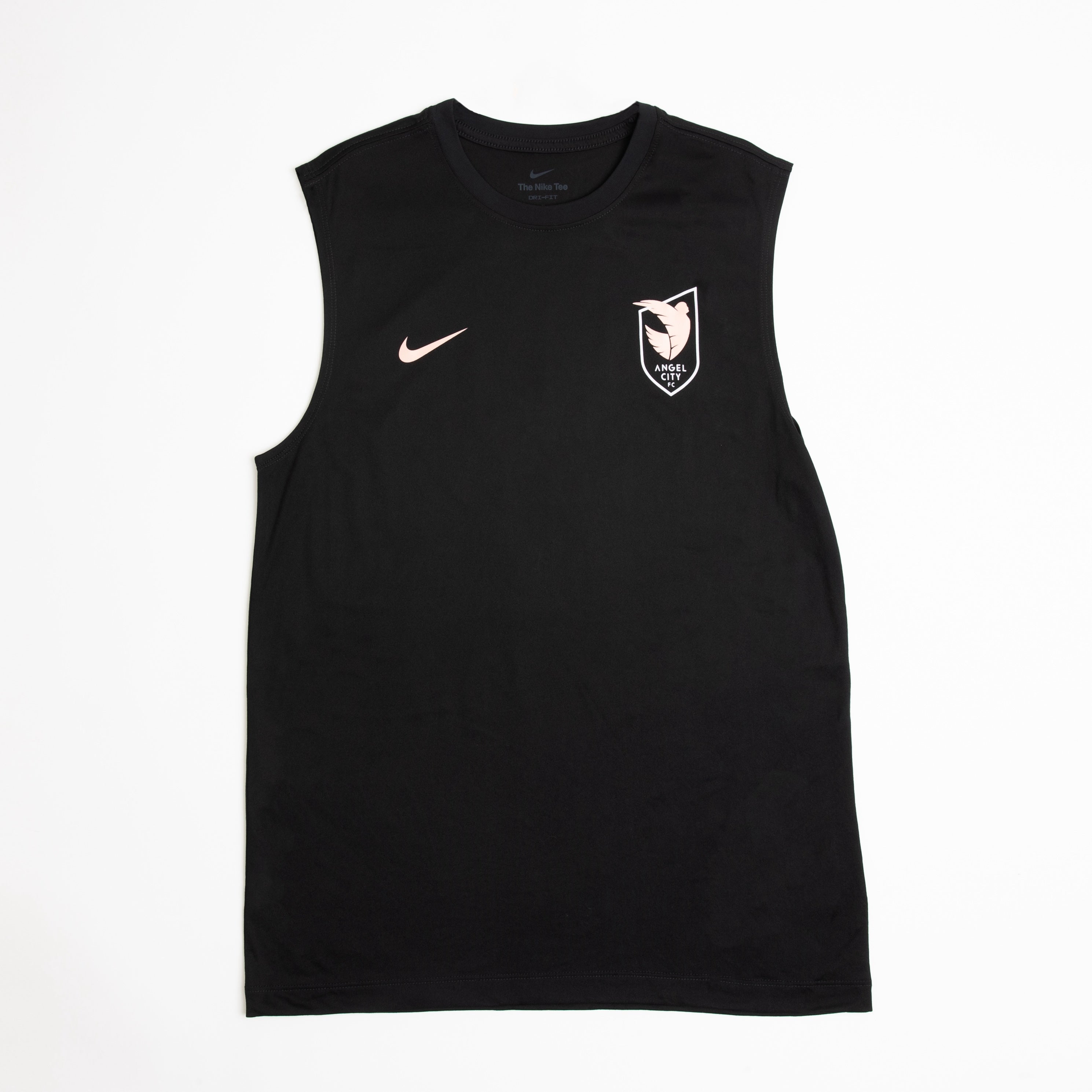 Angel City FC Mens Black Sleeveless Legend Tank Top