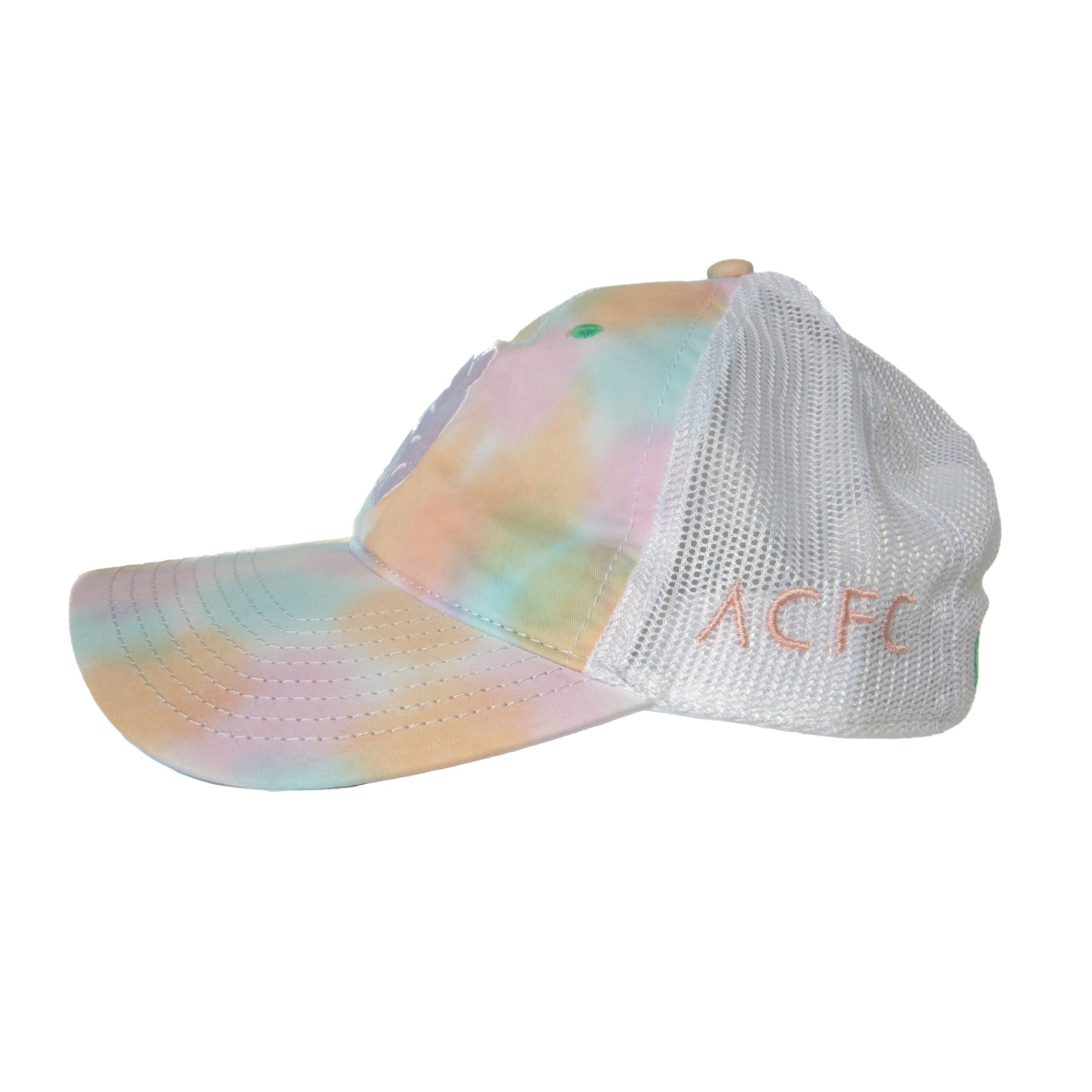 Angel City FC 2023 Pride Tie-Dye Trucker Hat