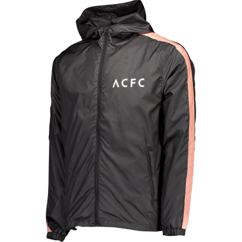 Angel CIty FC Unisex Black Wordmark Windbreaker Jacket