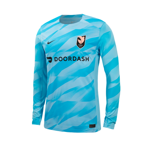 Angel City FC Nike 2024 Unisex Blue Long Sleeve Goalkeeper Jersey