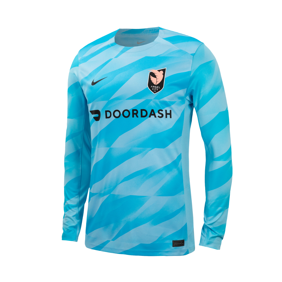 Angel City FC Nike 2024 Unisex Blue Long-Sleeve Goalkeeper Jersey