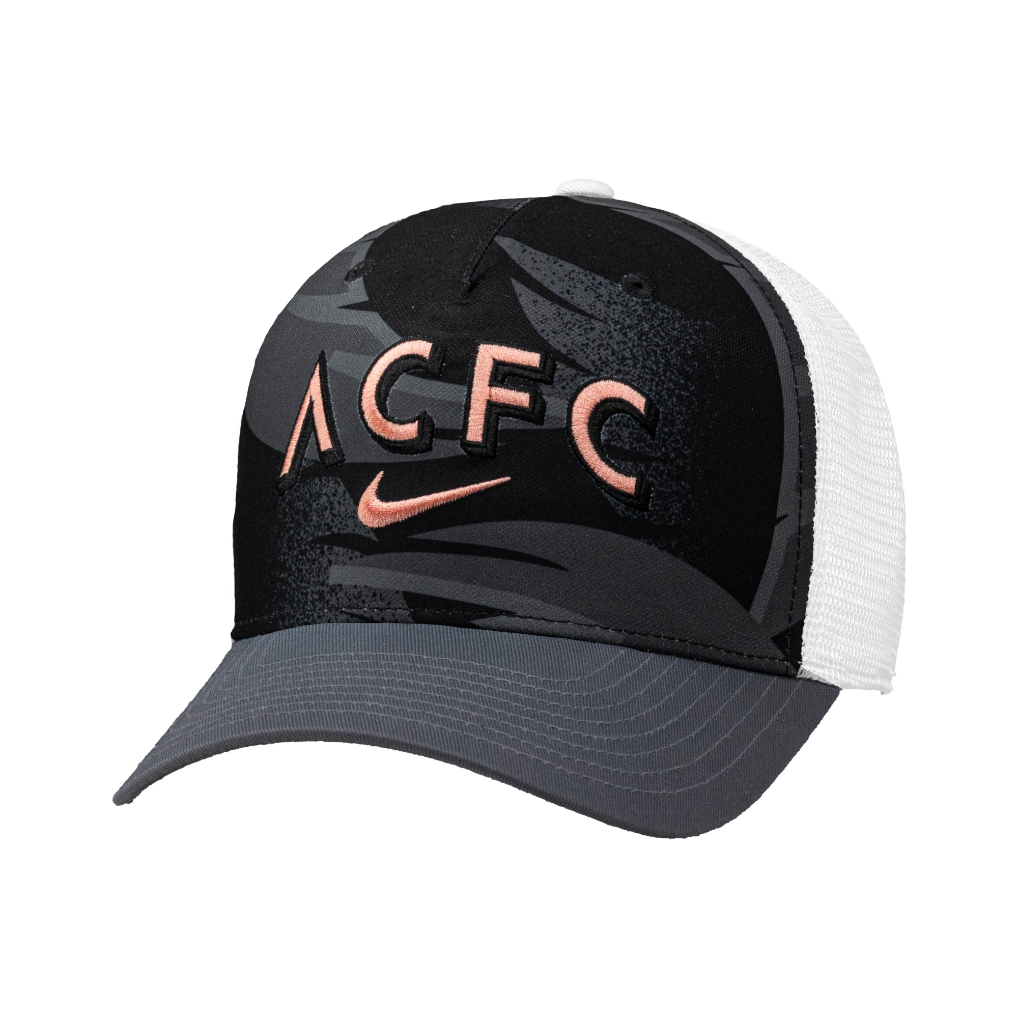 Angel City FC Nike Wordmark Moonlight Trucker Hat