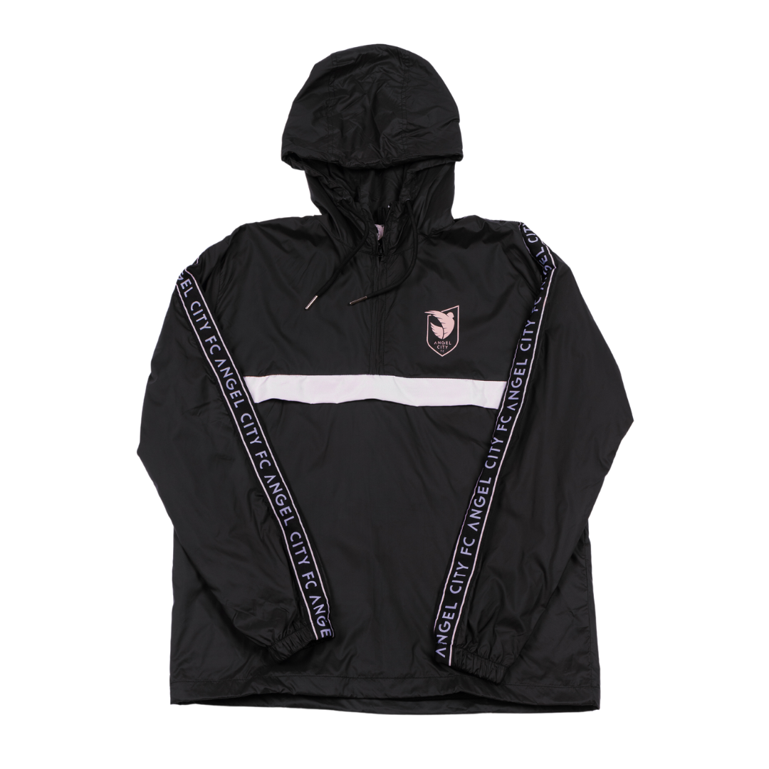 Angel City FC Unisex Black Anorak Jacket