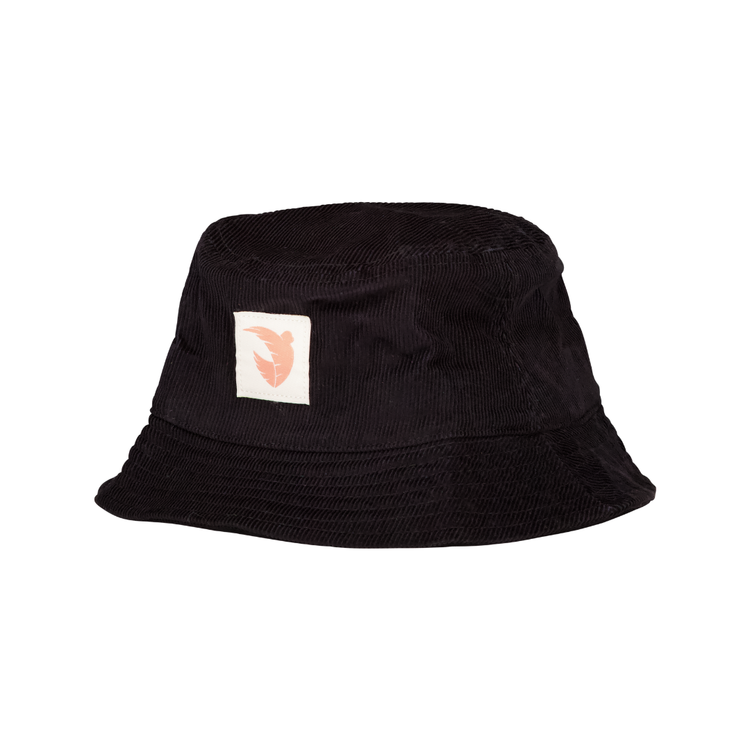 Angel City FC Unisex Black Corduroy Bucket Hat with Patch