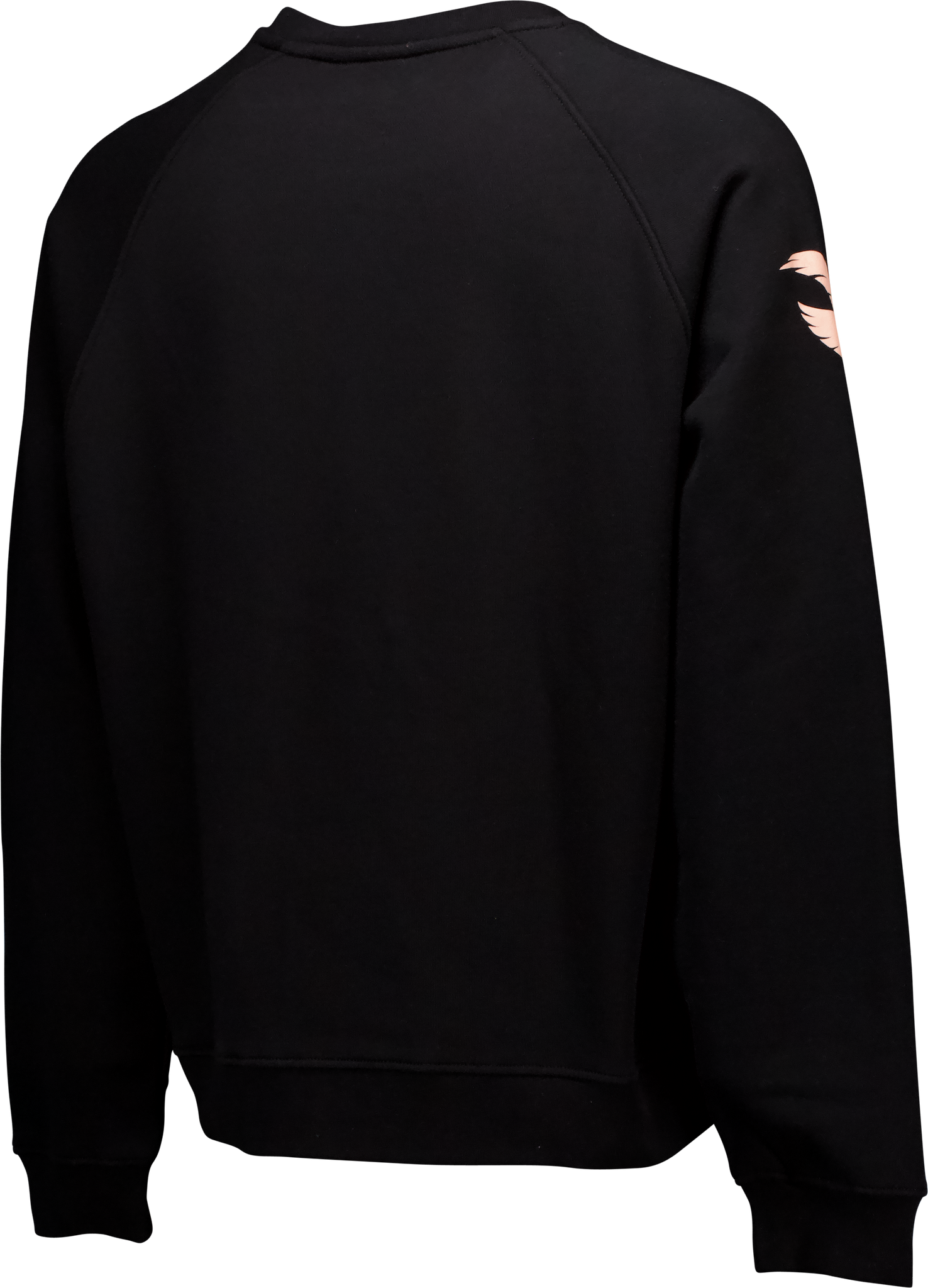 Angel City FC Unisex Old English Black Oversized Crewneck Sweater