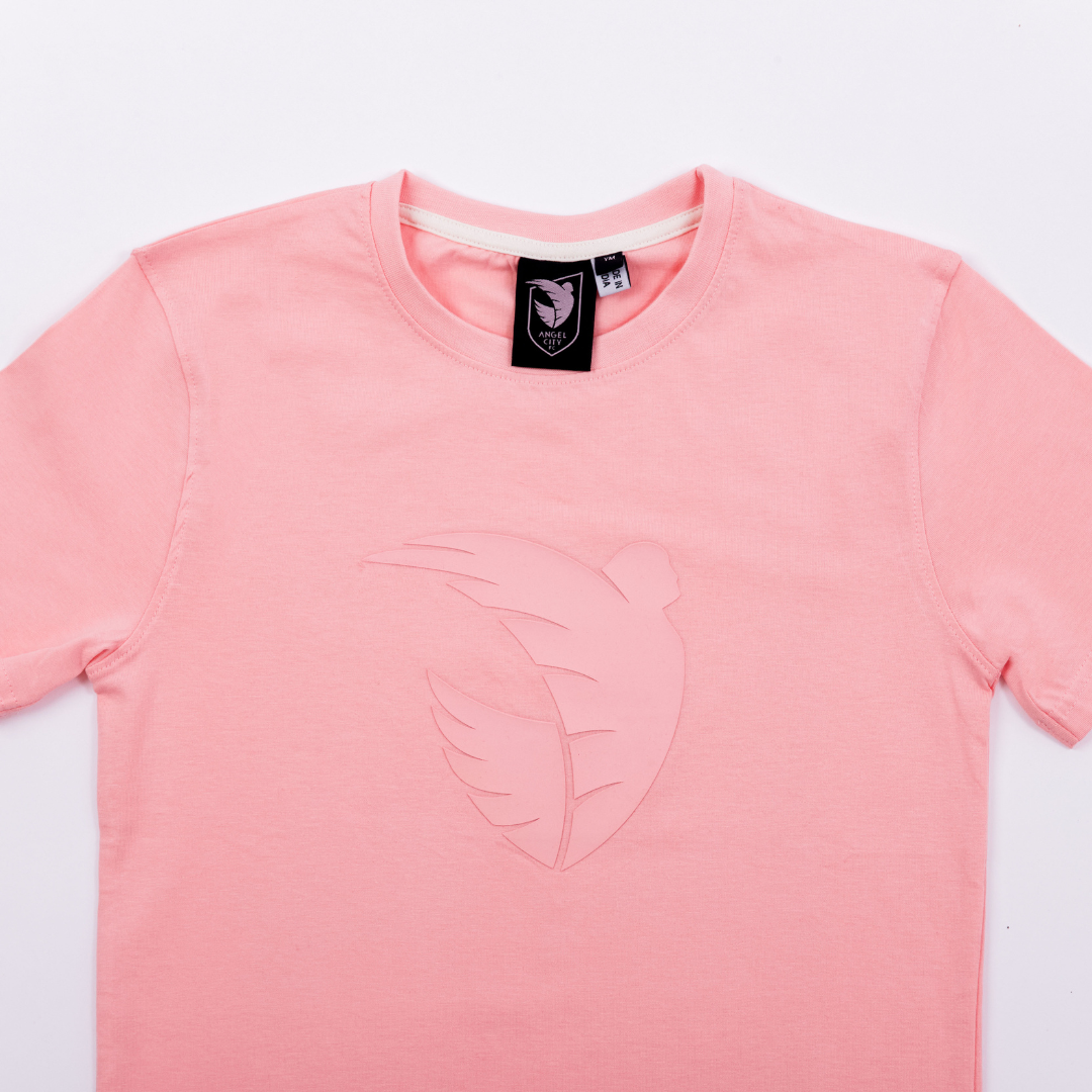 Angel City FC Unisex Sol Rosa Short Sleeve Emblem T-Shirt