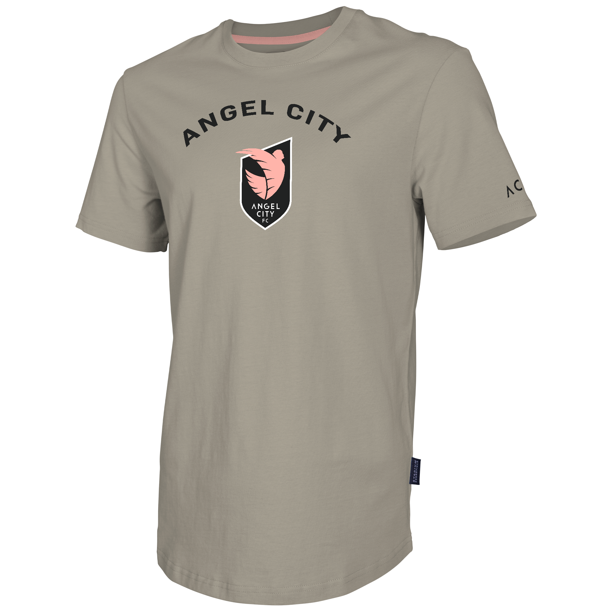 Angel City FC Unisex Status Short Sleeve Crest T-Shirt