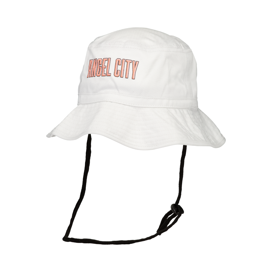 Angel City FC Unisex White Boonie Bucket Hat
