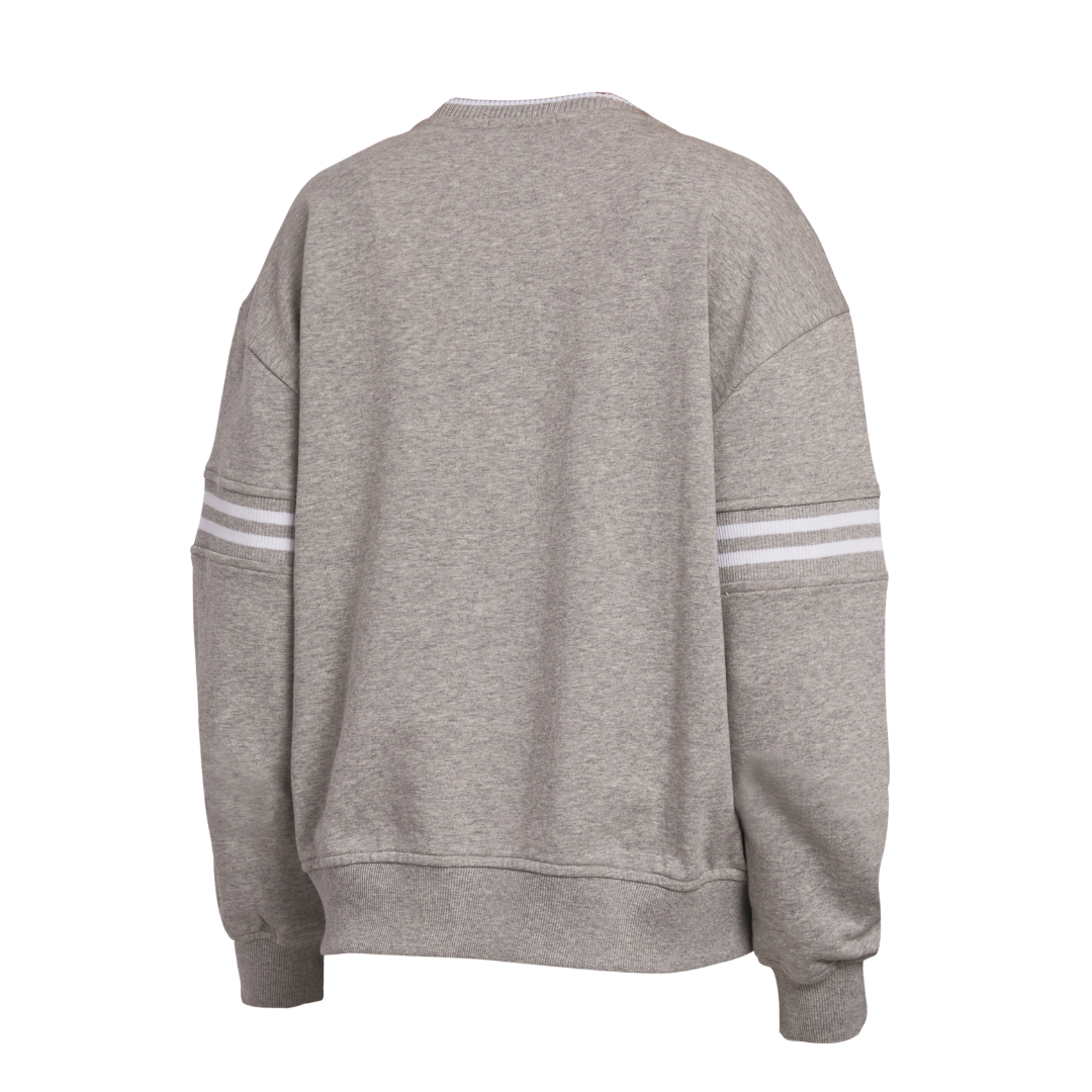 Angel City FC Women's Heather Grey French Terry Crewneck