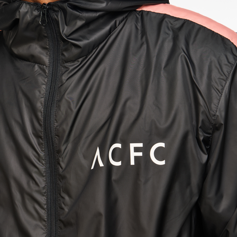 Angel CIty FC Unisex Black Wordmark Windbreaker Jacket