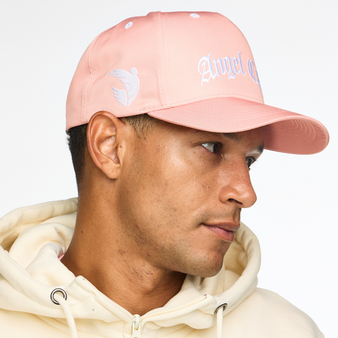 Angel City FC Unisex Sol Rosa Old English High Profile Adj Hat