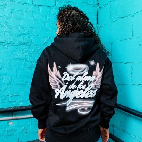 Del Alma de Los Angeles Unisex Full-Zip Hoodie