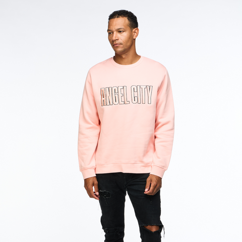 Angel City FC Unisex Sol Rosa Embroidered Crewneck Sweater