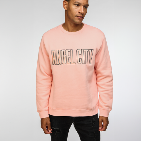 Angel City FC Unisex Sol Rosa Embroidered Crewneck Sweater