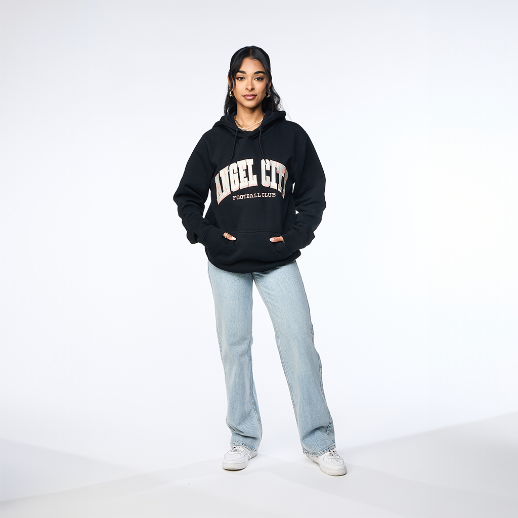 Angel City FC Mens Varsity Black Hoodie