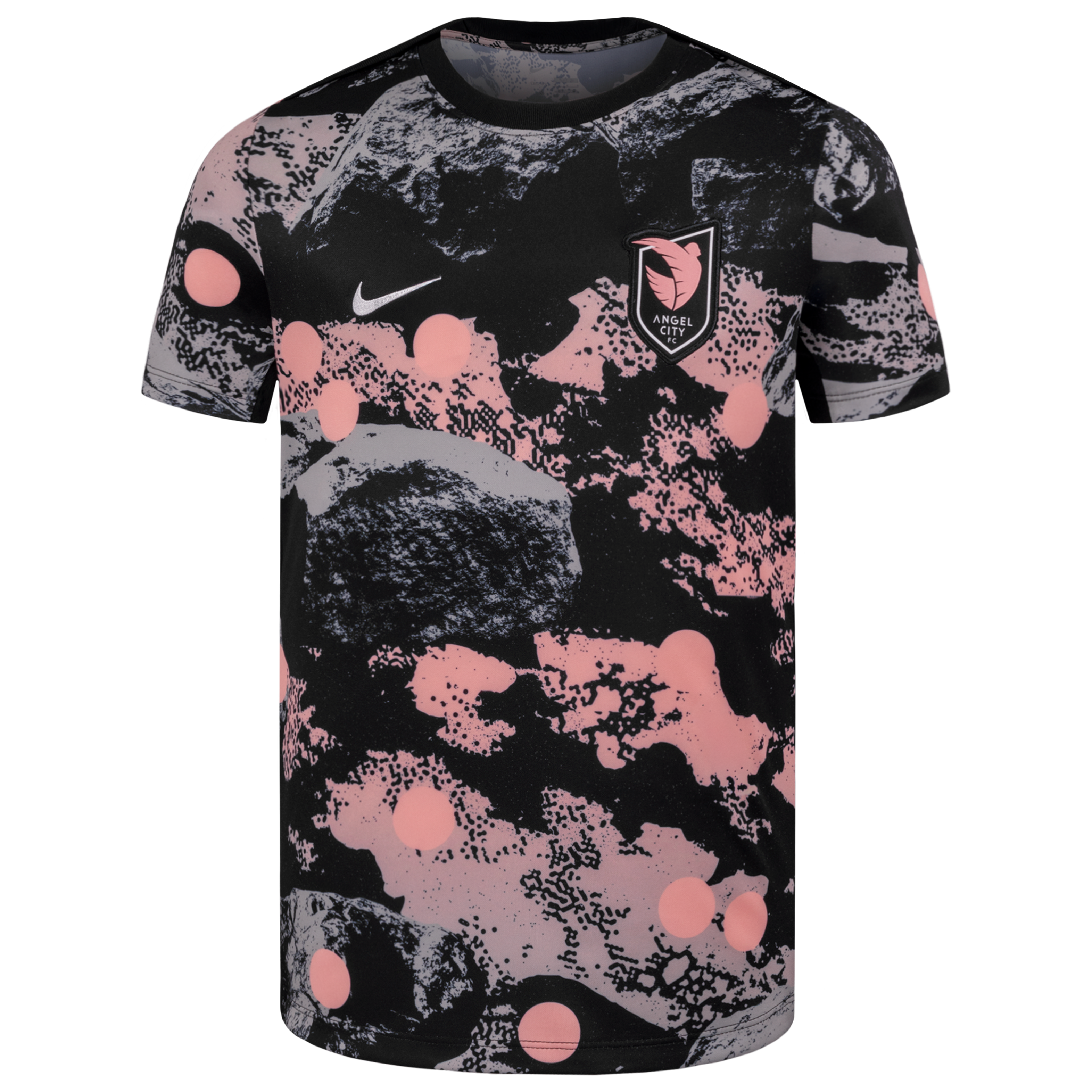 Camiseta Nike juvenil prepartido del Angel City FC 2026