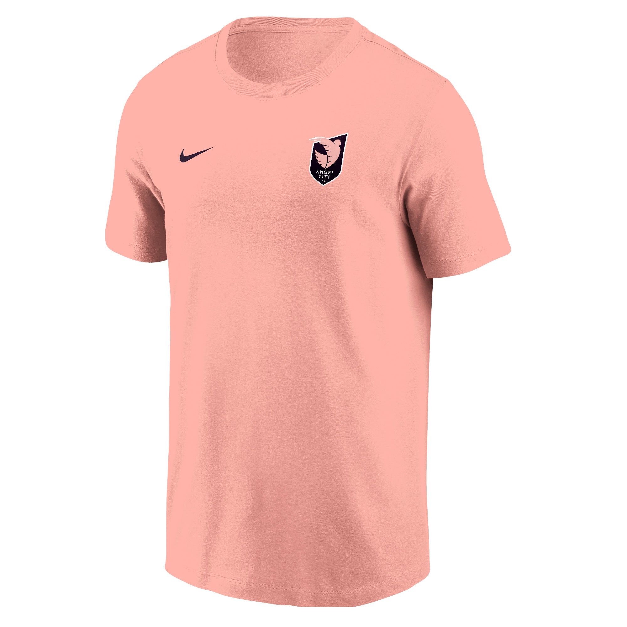 Angel City FC Nike Unisex Sydney Leroux Name and Number Sol Rosa Short Sleeve T-Shirt