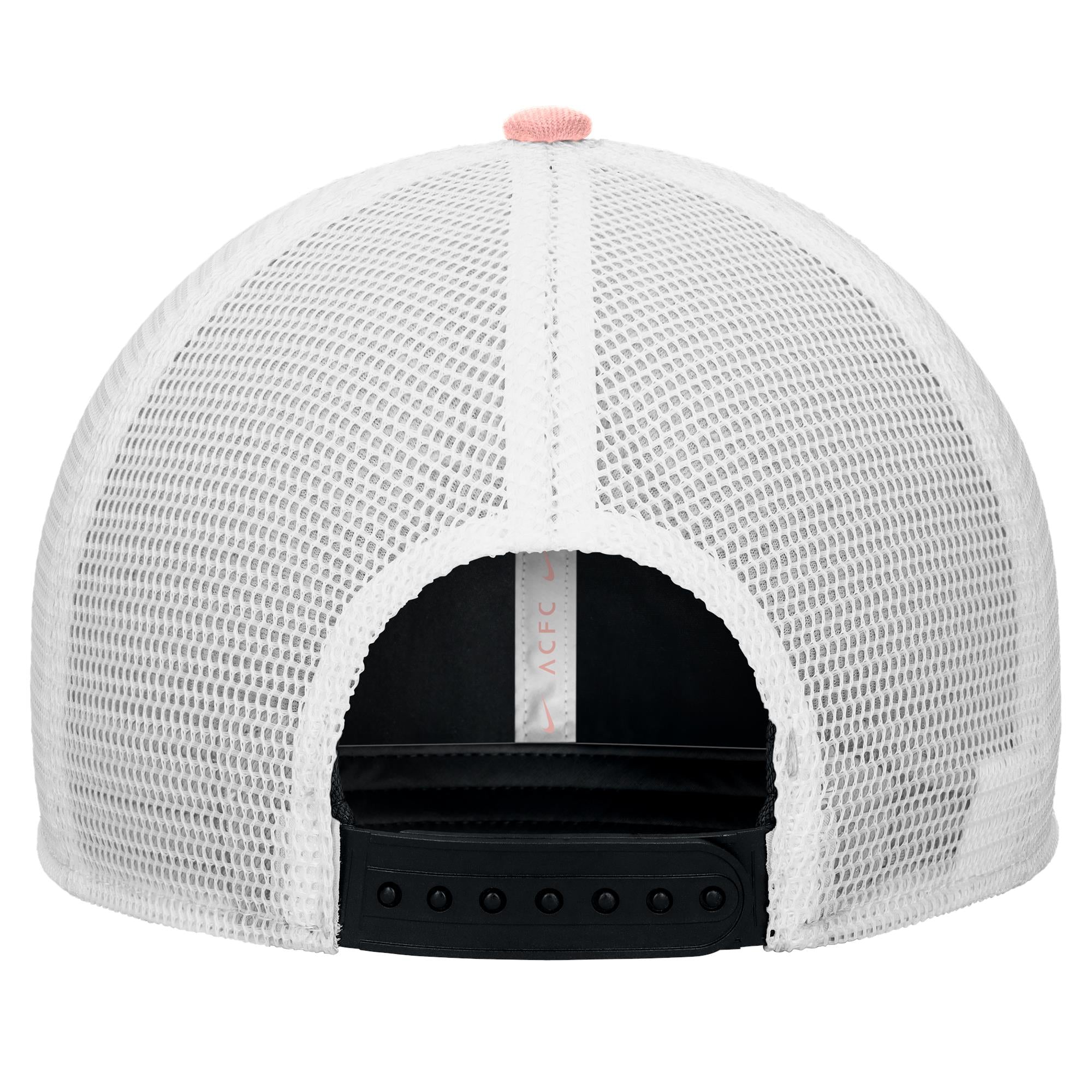 Angel City FC Nike Unisex Volemos Adjustable Black Trucker Hat