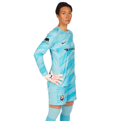 Angel City FC Nike 2024 Unisex Blue Long-Sleeve Goalkeeper Jersey