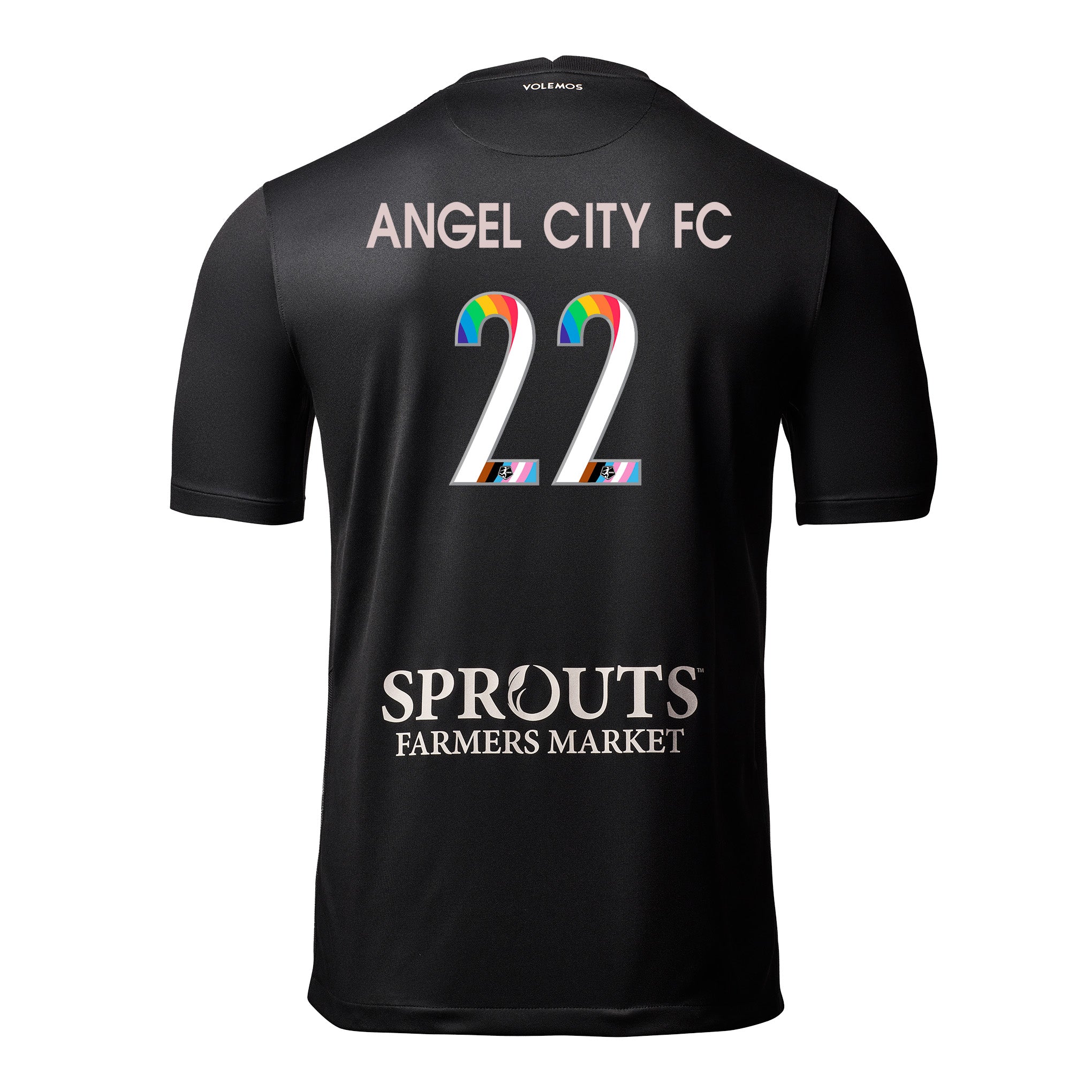 Angel City FC 2023 Pride Youth Nike P22 Dawn Jersey