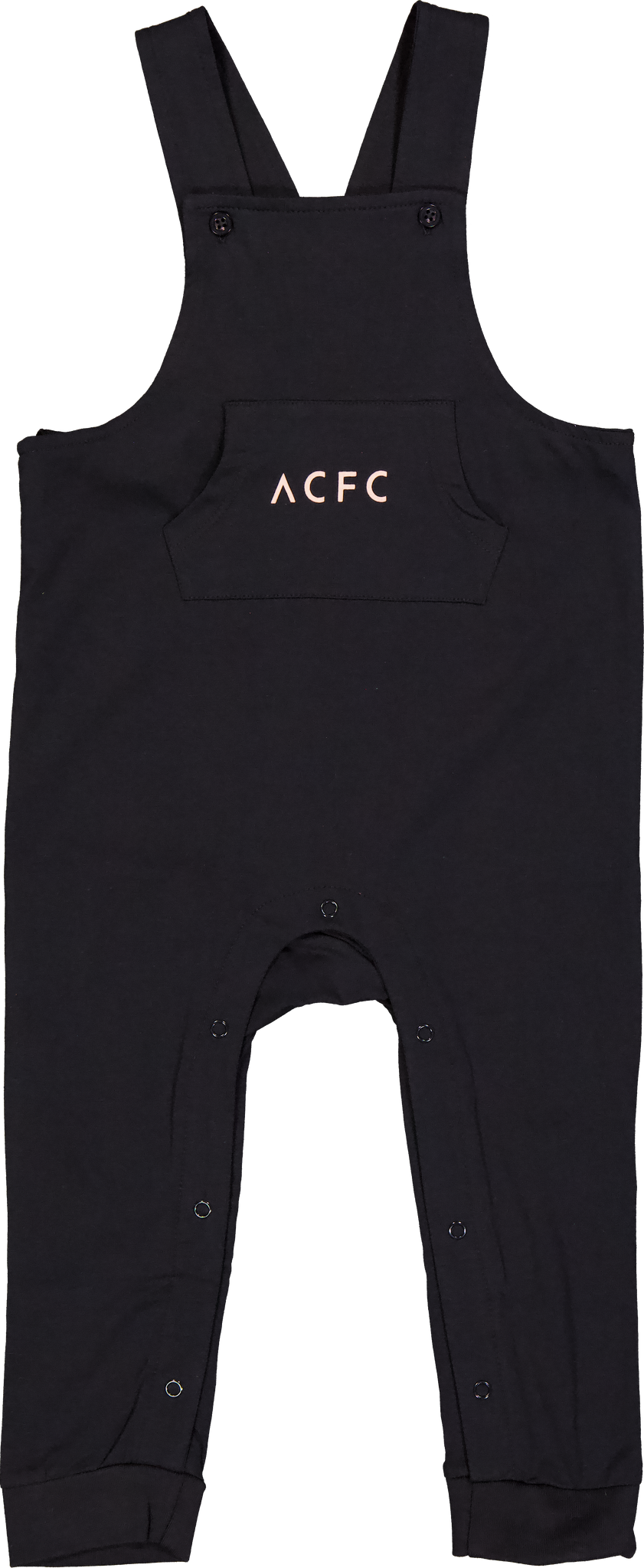 Angel City FC Baby Wordmark Overall Onesie