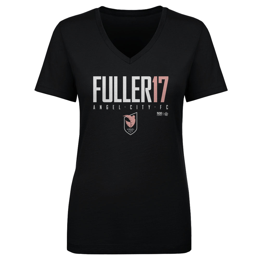 Kennedy Fuller Angel City FC Women's V-Neck T-Shirt