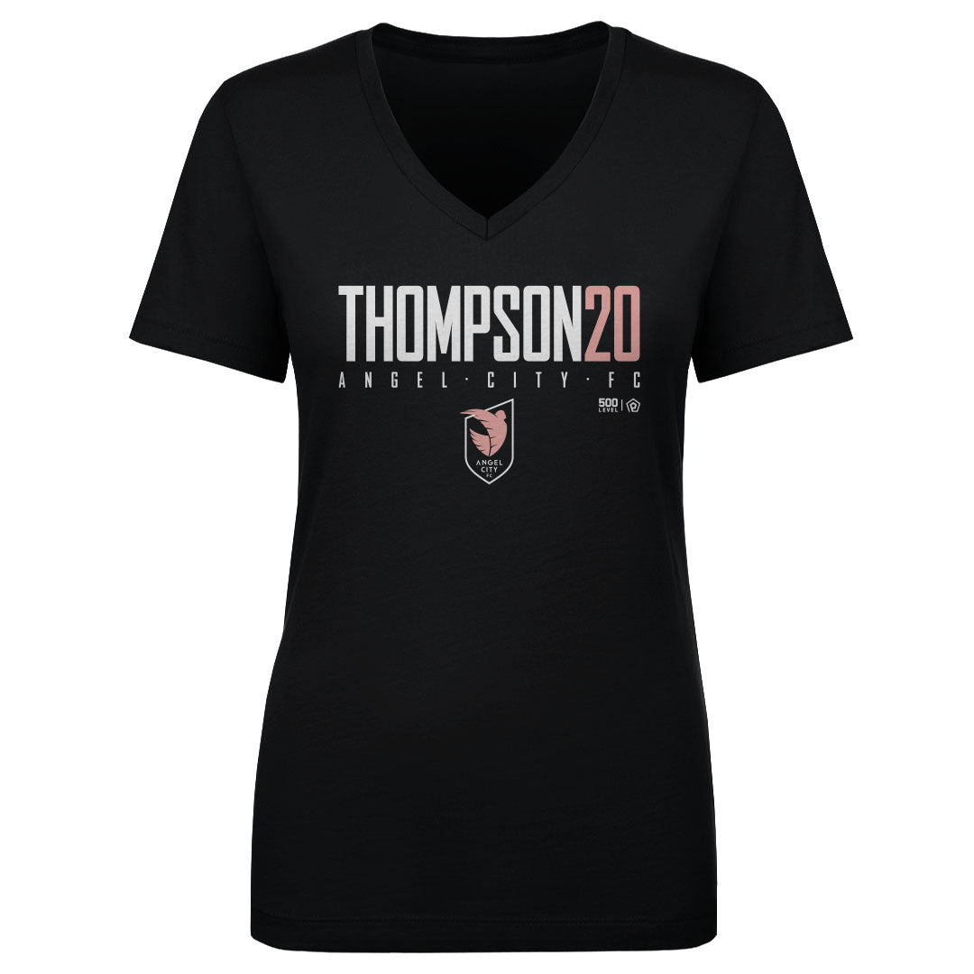 Gisele Thompson Angel City FC Women's V-Neck T-Shirt