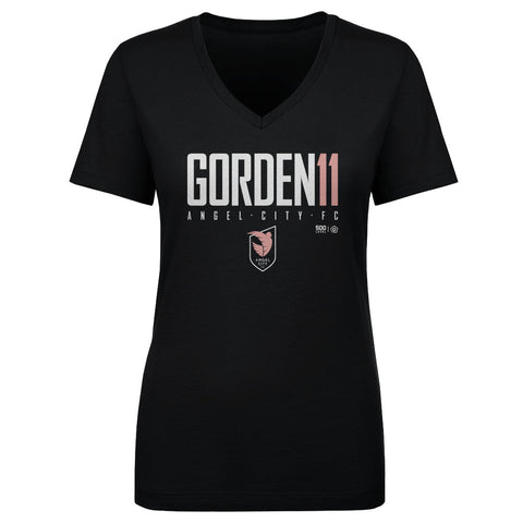 Sarah Gorden Angel City FC Women's V-Neck T-Shirt