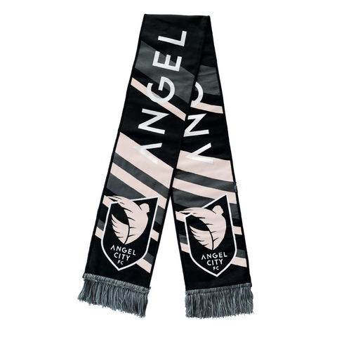 Angel City FC Wild Stripe Reversible Woven Scarf