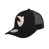Angel City FC x Mitchell and Ness Classic Emblem Trucker Hat, Black