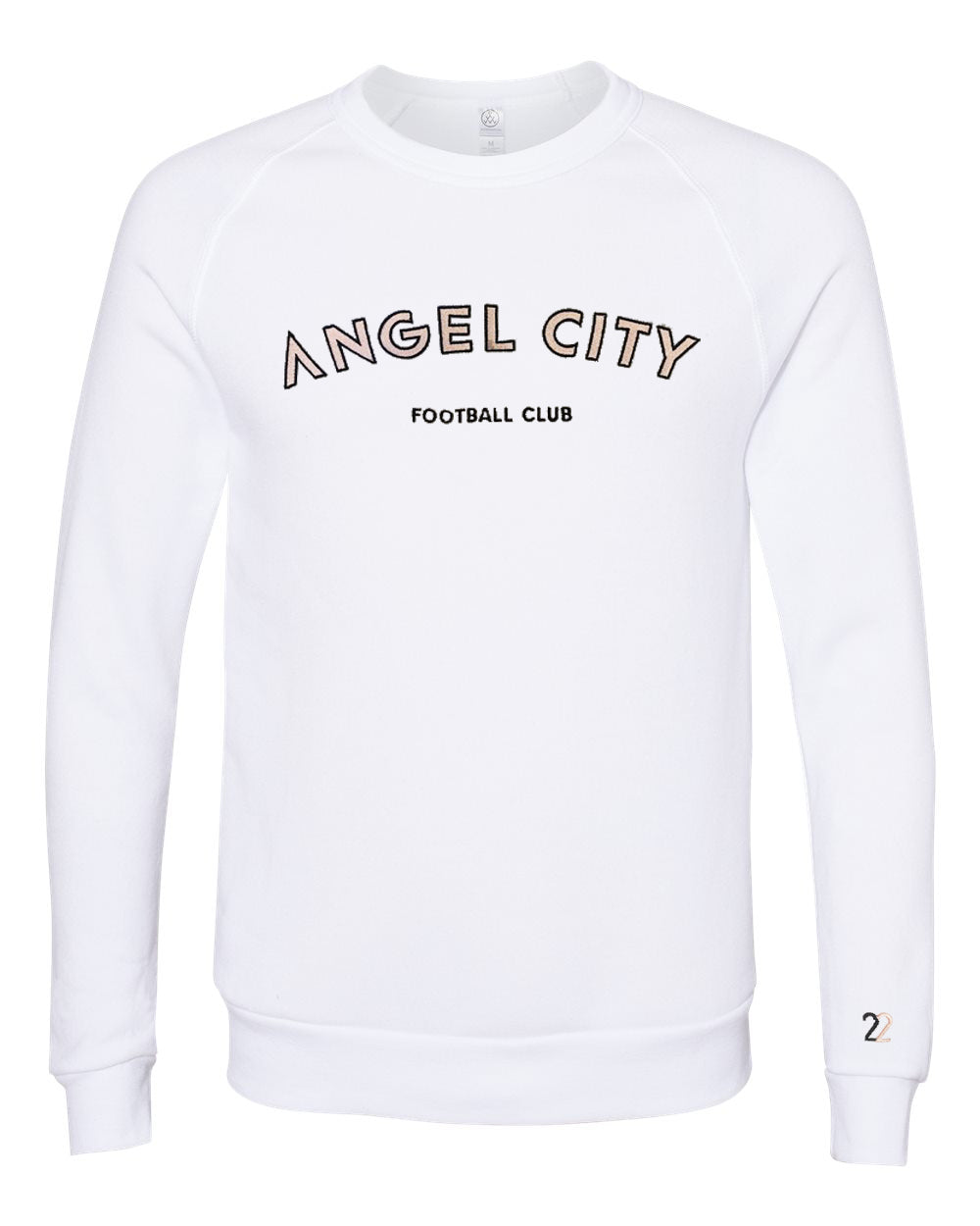 Angel City FC Unisex P22 Collection Crew Sweatshirt, White