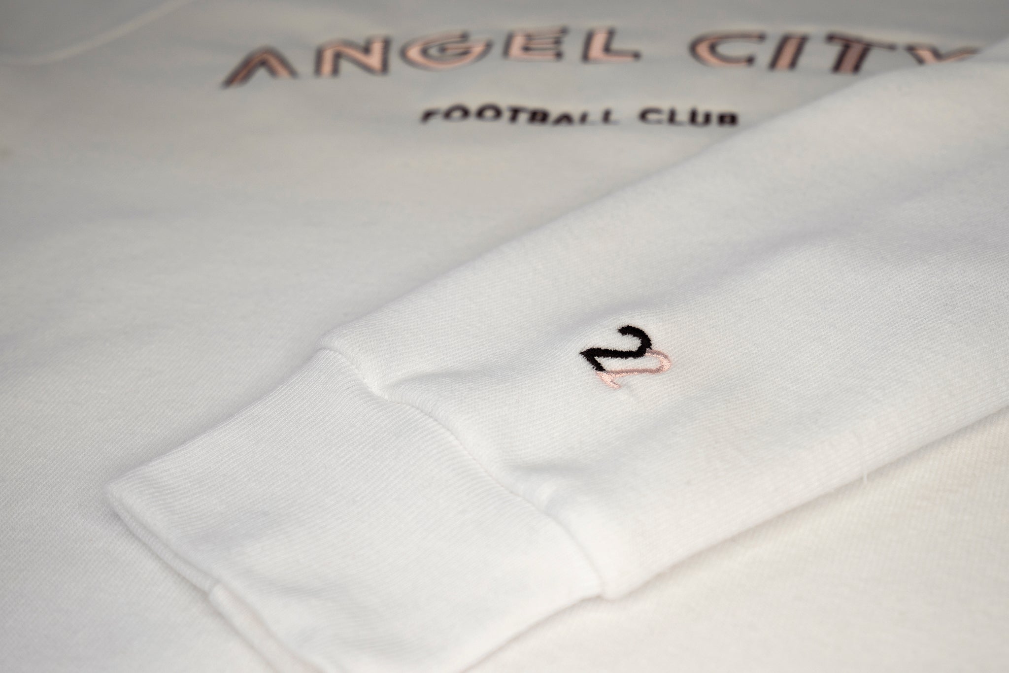 Angel City FC Unisex P22 Collection Crew Sweatshirt, White