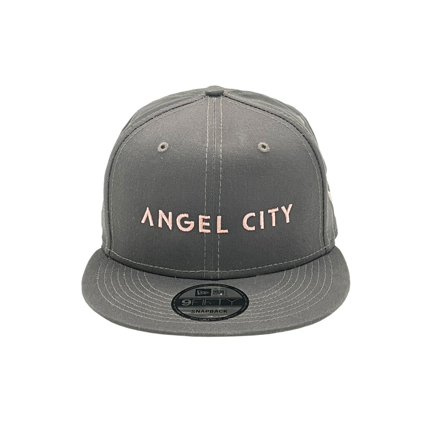 Angel City FC New Era 9Fifty Sol Rosa Wordmark Snapback Hat