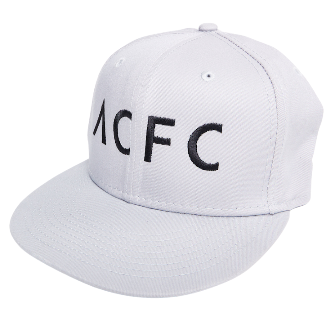 Angel City FC New Era 9Fifty Wordmark Light Grey Snapback Hat