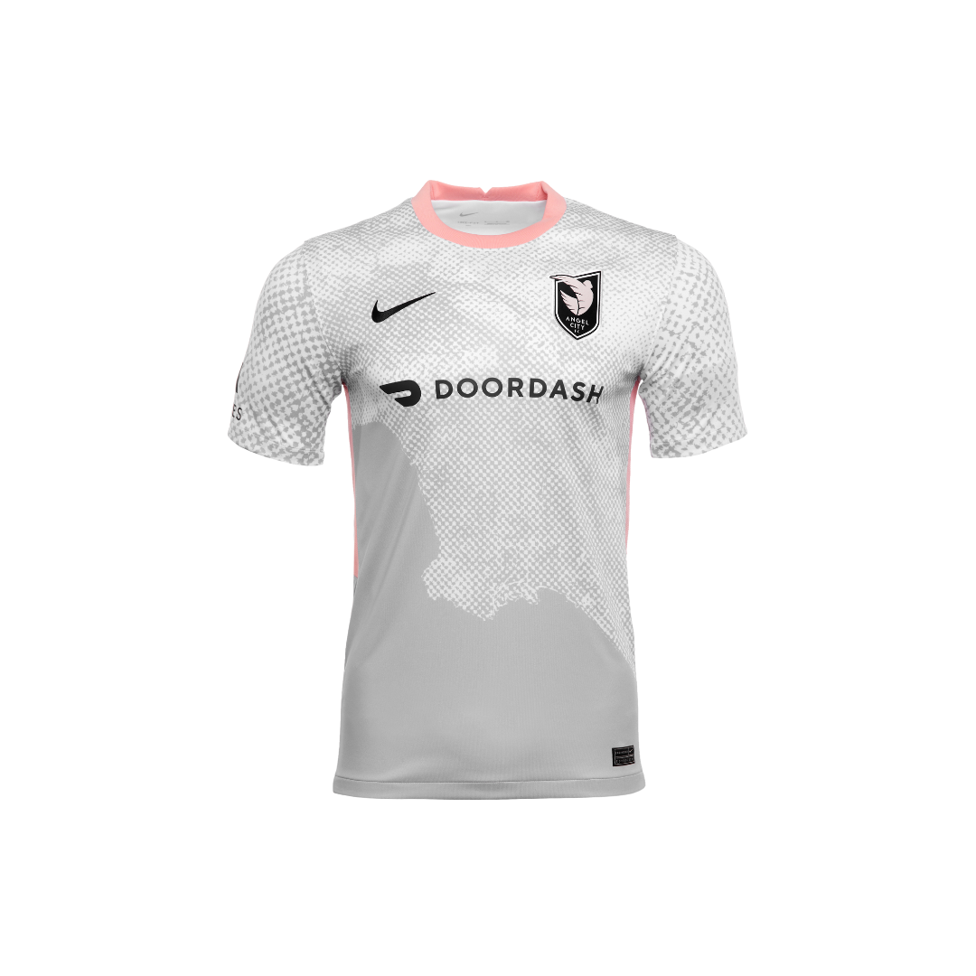 Camiseta Angel City FC 2023 Nike Christen Press Represent para jóvenes